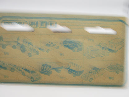 Matchbox Superfast Twin Pack TP-3 AMX Javelin & Pony Trailer Met Green Unpainted Base