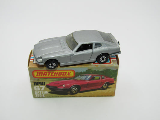 Matchbox Superfast 67C Datsun 126X Silver Black Inerior SILVER BASE