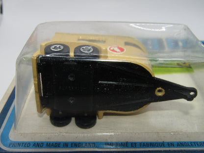 Matchbox Superfast Twin Pack TP-3 AMX Javelin & Pony Trailer Dark Metallic Blue