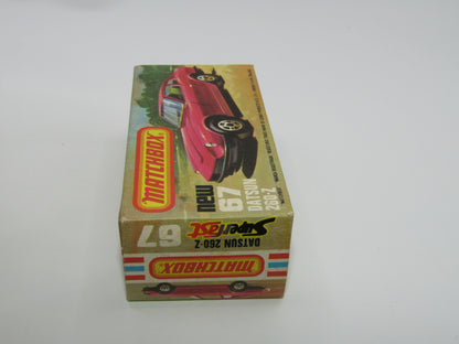 Matchbox Superfast 67C Datsun 126X Silver Black Inerior SILVER BASE