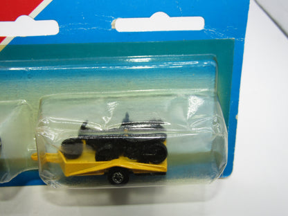Matchbox Superfast Twin Pack TP-106 Renault & Bicycle Trailer BLACK BIKES Sealed