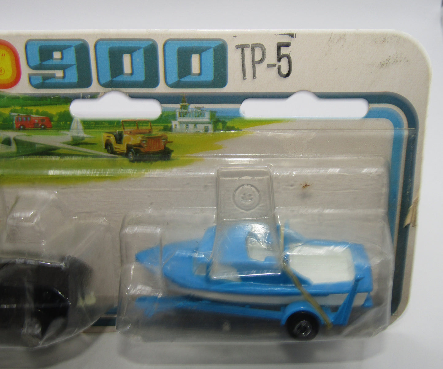 Matchbox Superfast Twin Pack TP-5 Black Lotus Europa JPS & Boat