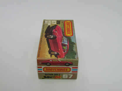 Matchbox Superfast 67C Datsun 126X Black SEMI-OPAQUE Windows
