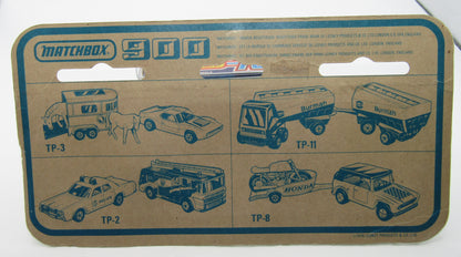 Matchbox Superfast Twin Pack TP-5 Black Lotus Europa JPS & Boat