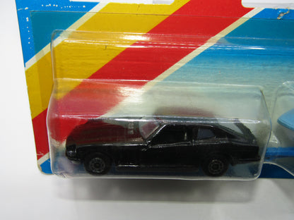 Matchbox Superfast Twin Pack TP-105 ALL BLACK Datsun & Boat&Trailer Cloudy Windows