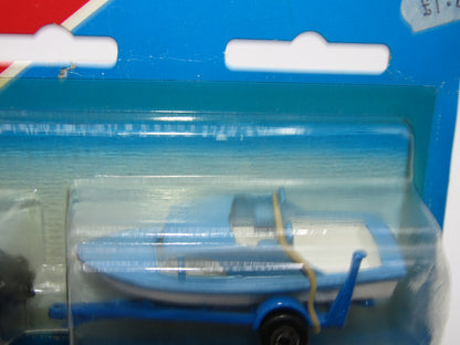 Matchbox Superfast Twin Pack TP-105 ALL BLACK Datsun & Boat&Trailer Cloudy Windows