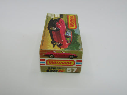 Matchbox Superfast 67C Datsun 126X Black LIGHT OPAQUE Windows