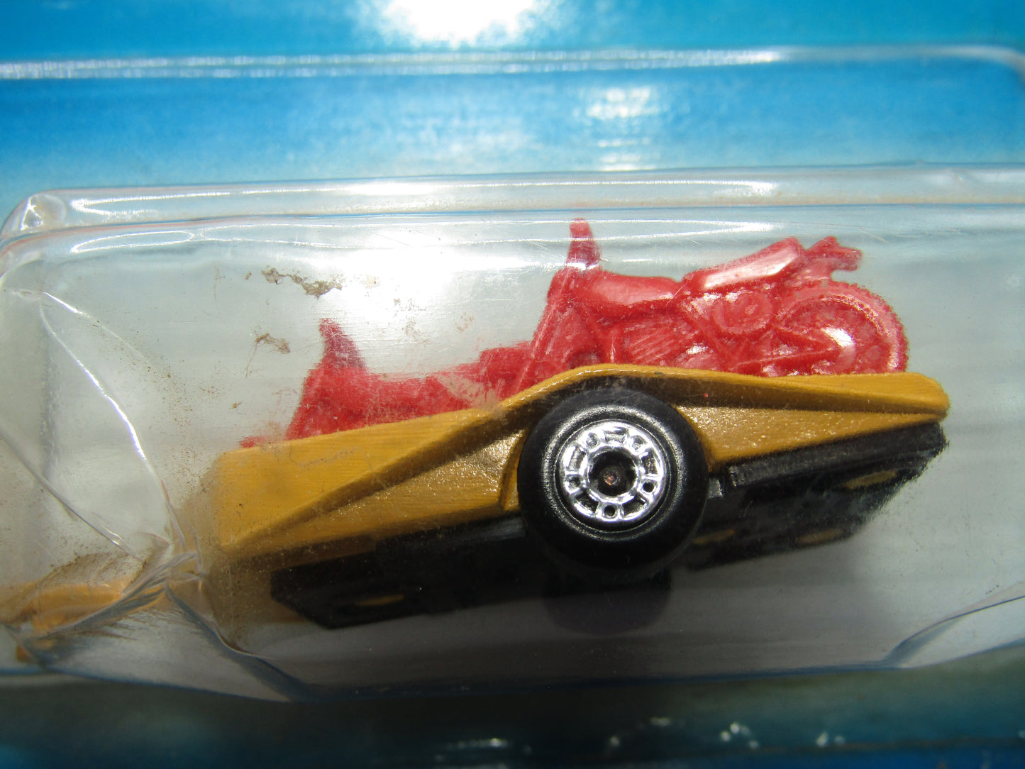 Matchbox Superfast Twin Pack TP-106 Renault & Bicycle Trailer ORANGE BASE