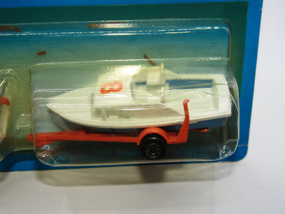 Matchbox Superfast Twin Pack TP-109 Citroen CX & Boat & Trailer "8" Label