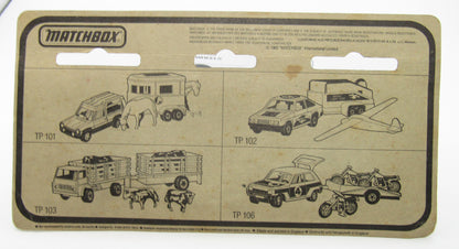 Matchbox Superfast Twin Pack TP-102 Ford Escort PLAIN Green SEAGULL FORWARDS