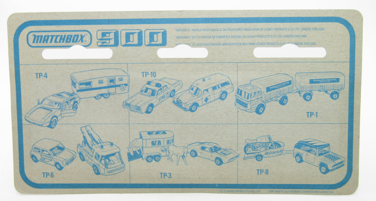Matchbox Superfast Twin Pack TP-5 Ford Escort White PHANTOM Labels BLUE-GREY Base