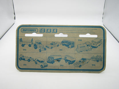 Matchbox Superfast Twin Pack TP-7 Jeep & Glider Set - BLACK HUBS Matt Black Base