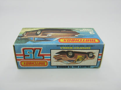 Matchbox Superfast 3C Porsche Turbo MATT Brown Body, Gloss Black Base