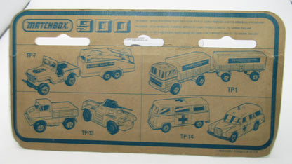 Matchbox Superfast Twin Pack TP-10 Fire Chief Car & Mercedes Ambulance Dot Dash