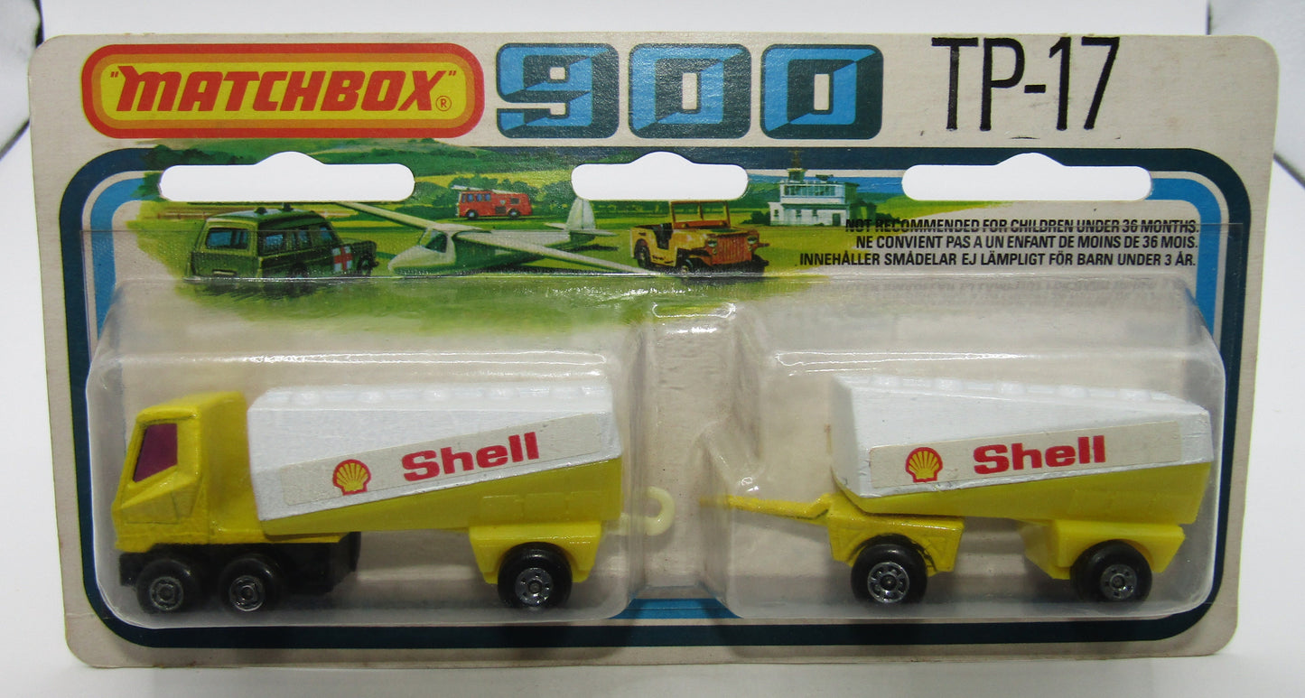 Matchbox Superfast Twin Pack TP-17 Freeway Gas Tanker & Trailer Shell