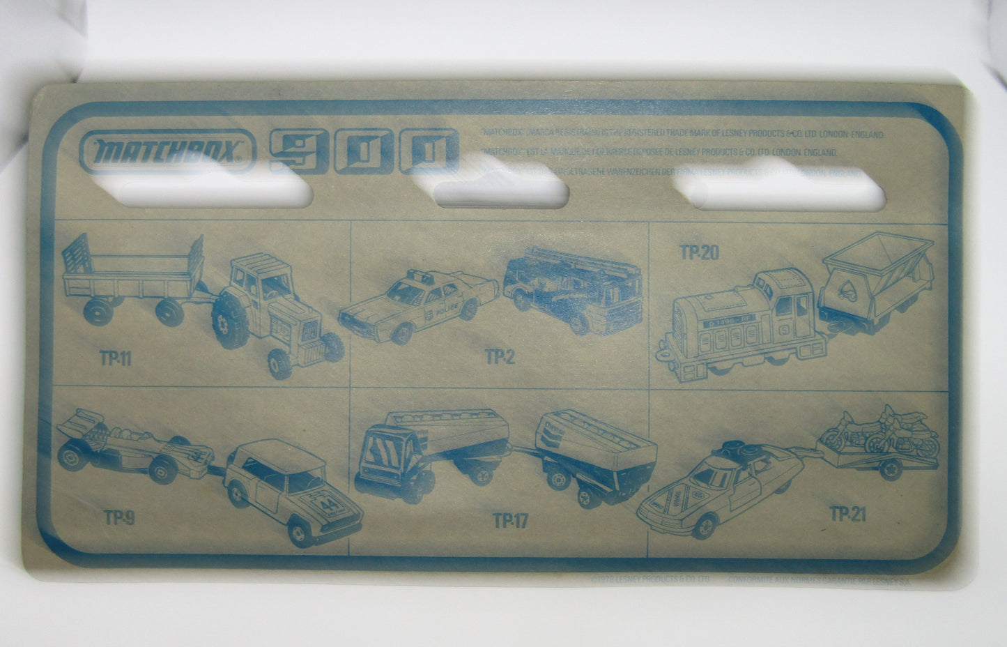 Matchbox Superfast Twin Pack TP-17 Freeway Gas Tanker & Trailer Shell