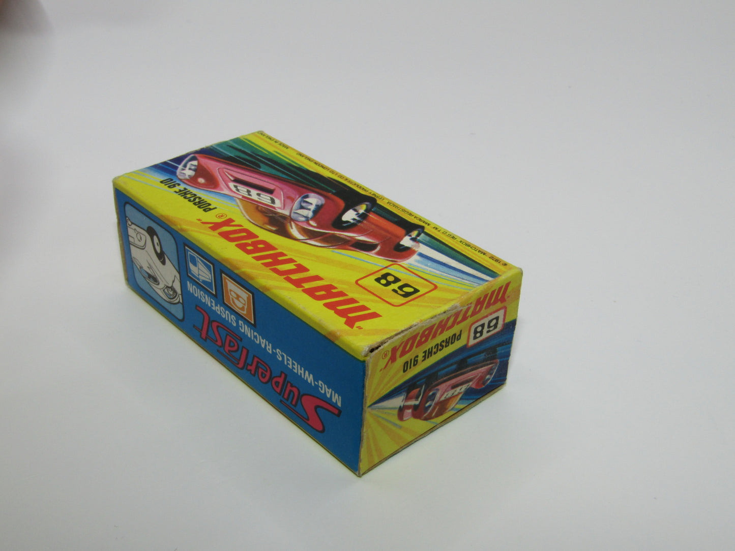 Matchbox Superfast 68A Porsche 910 SMALL SLOT 5 SPOKE WHEELS
