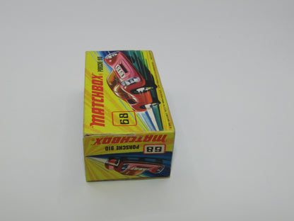 Matchbox Superfast 68A Porsche 910 SMALL SLOT 5 SPOKE WHEELS