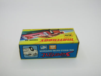 Matchbox Superfast 68A Porsche 910 SMALL SLOT 5 SPOKE WHEELS