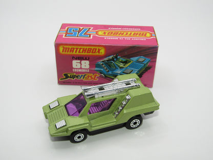 Matchbox Superfast 68B Cosmobile Avacado CHROME Interior