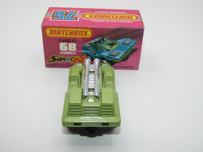Matchbox Superfast 68B Cosmobile Avacado CHROME Interior