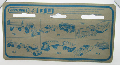 Matchbox Superfast Twin Pack TP-30 Datsun & Seafire Boat Red & Yellow