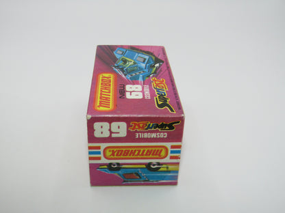 Matchbox Superfast 68B Cosmobile Avacado CHROME Interior
