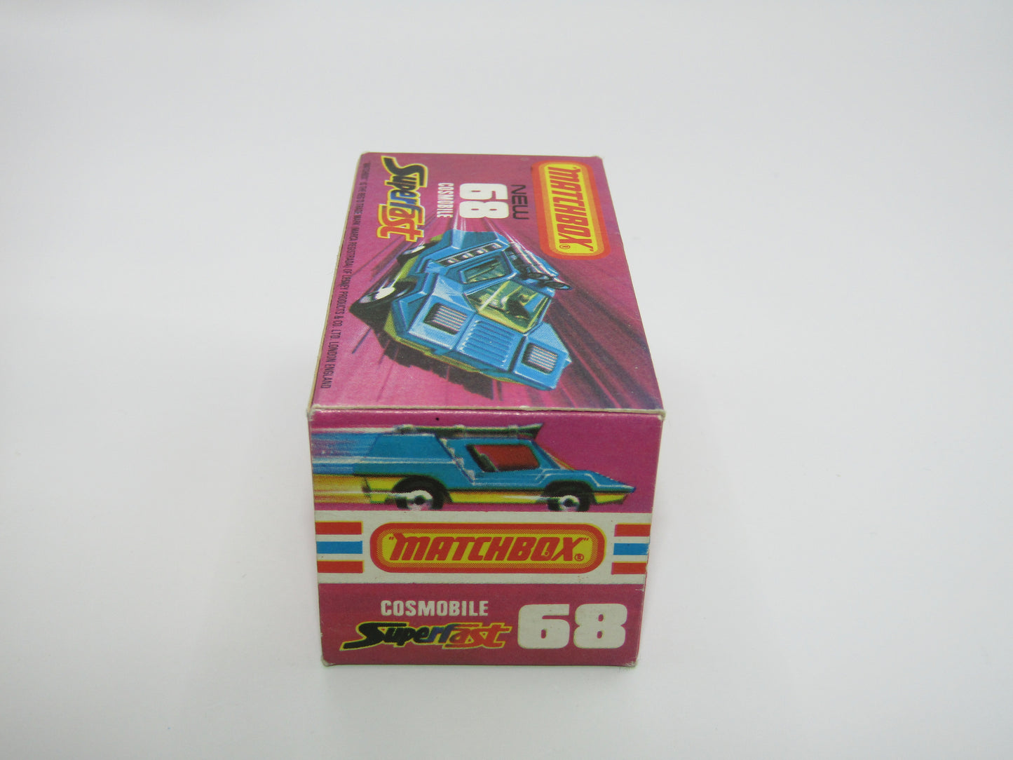 Matchbox Superfast 68B Cosmobile Avacado CHROME Interior