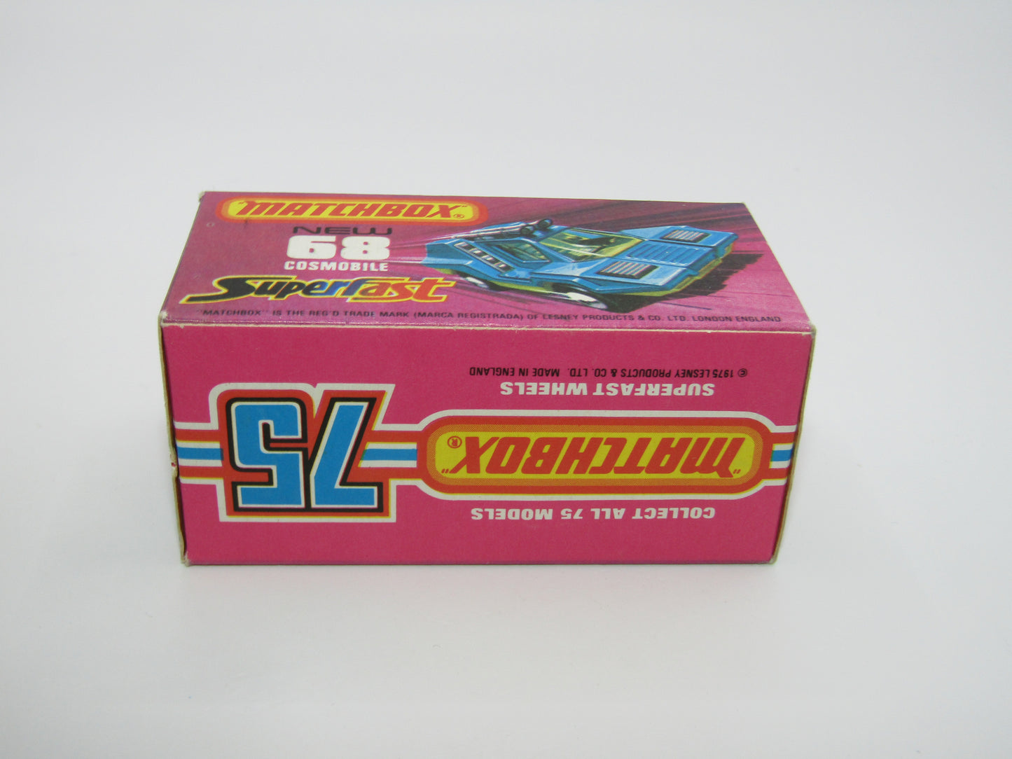 Matchbox Superfast 68B Cosmobile Avacado CHROME Interior