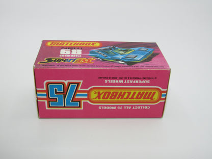 Matchbox Superfast 68B Cosmobile Avacado CHROME Interior