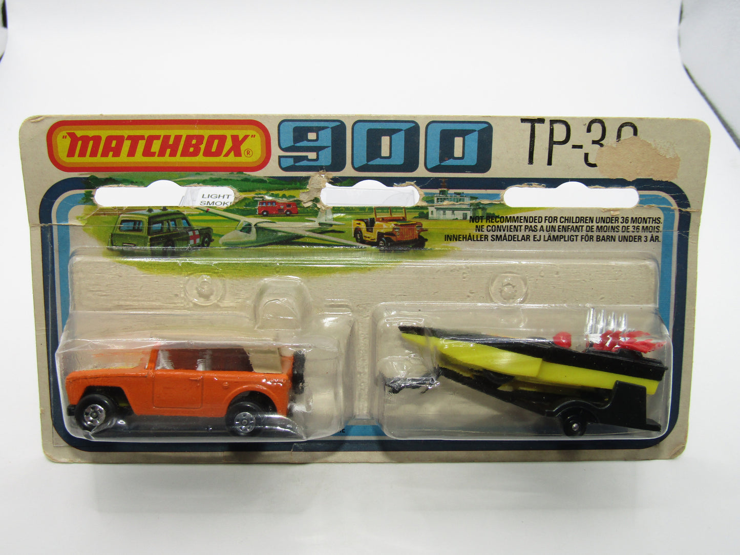Matchbox Superfast Twin Pack TP-30 Field Car WHITE Interior & 5 SPOKE MEGA RARE
