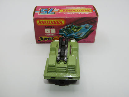 Matchbox Superfast 68B Cosmobile Avacado WHITE Interior