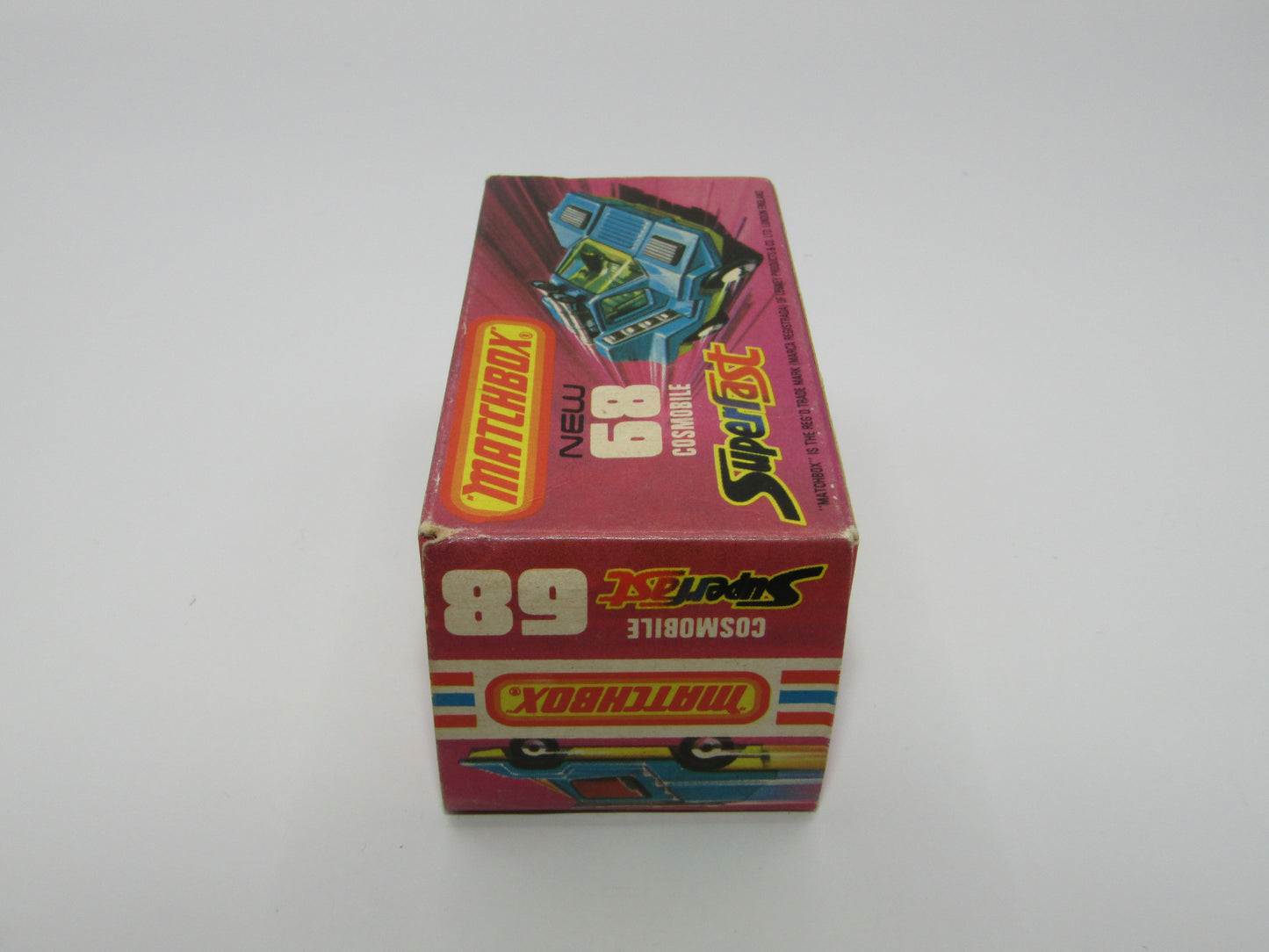 Matchbox Superfast 68B Cosmobile Avacado WHITE Interior