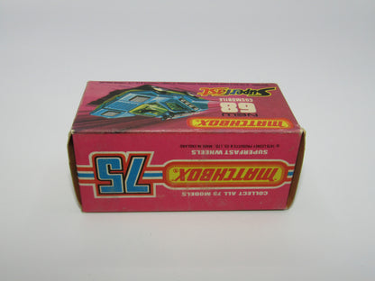 Matchbox Superfast 68B Cosmobile Avacado WHITE Interior