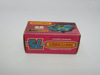 Matchbox Superfast 68B Cosmobile Avacado WHITE Interior