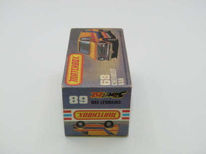 Matchbox Superfast 68C Chevy Van Vanpire REVERSED Wheels