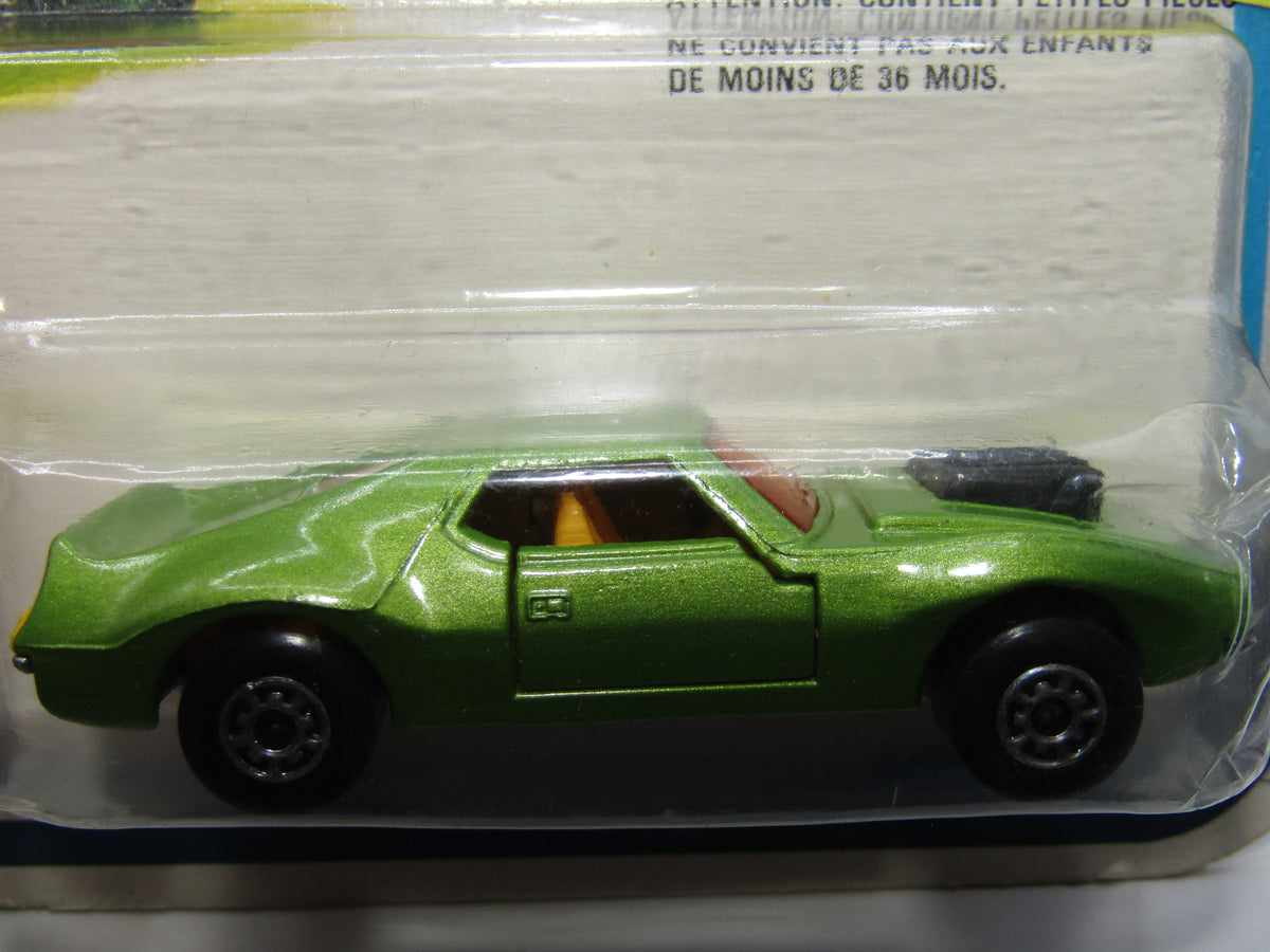 Matchbox Superfast Twin Pack TP-4 AMX Javelin Met LIME Silver Base & CARAVAN