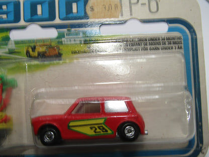 Matchbox Superfast Twin Pack TP-6 Yellow Toe Joe GREEN Booms & Red Mini