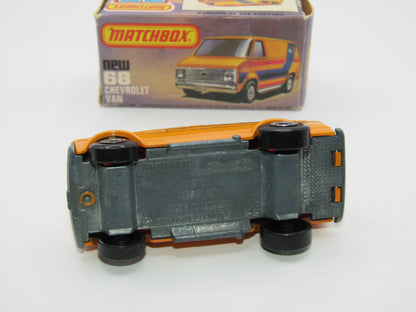 Matchbox Superfast 68C Chevy Van ASPECTS & IMAGES - Promotional