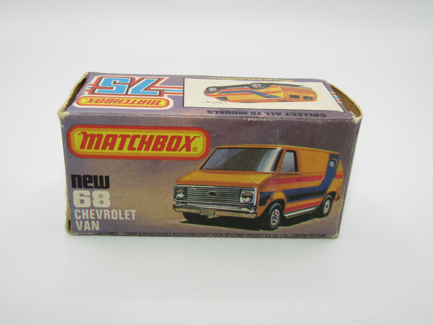 Matchbox Superfast 68C Chevy Van ASPECTS & IMAGES - Promotional