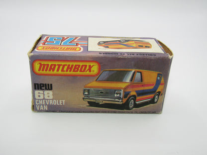 Matchbox Superfast 68C Chevy Van ASPECTS & IMAGES - Promotional