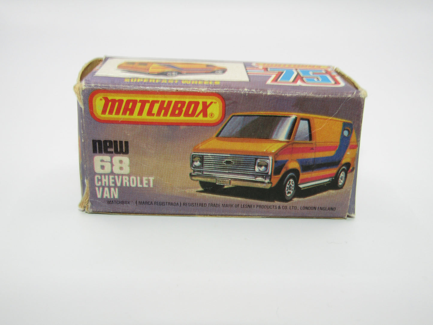 Matchbox Superfast 68C Chevy Van ASPECTS & IMAGES - Promotional