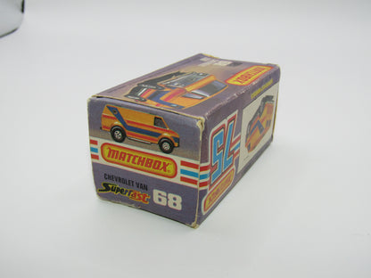 Matchbox Superfast 68C Chevy Van ASPECTS & IMAGES - Promotional