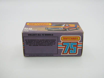 Matchbox Superfast 68C Chevy Van White Adidas Tampo