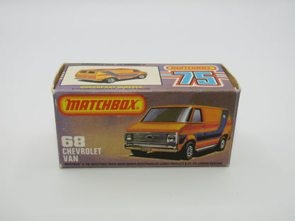 Matchbox Superfast 68C Chevy Van GREEN Windows