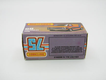 Matchbox Superfast 68C Chevy Van GREEN Windows