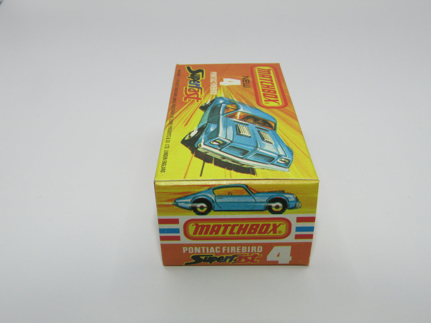 Matchbox Superfast 4C Pontiac Firebird DARK Metallic Blue
