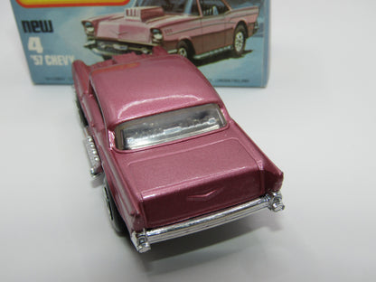 Matchbox Superfast 4D '57 Chevy Light Metallic Pink