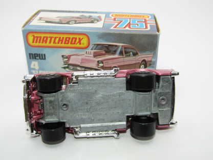 Matchbox Superfast 4D '57 Chevy Light Metallic Pink