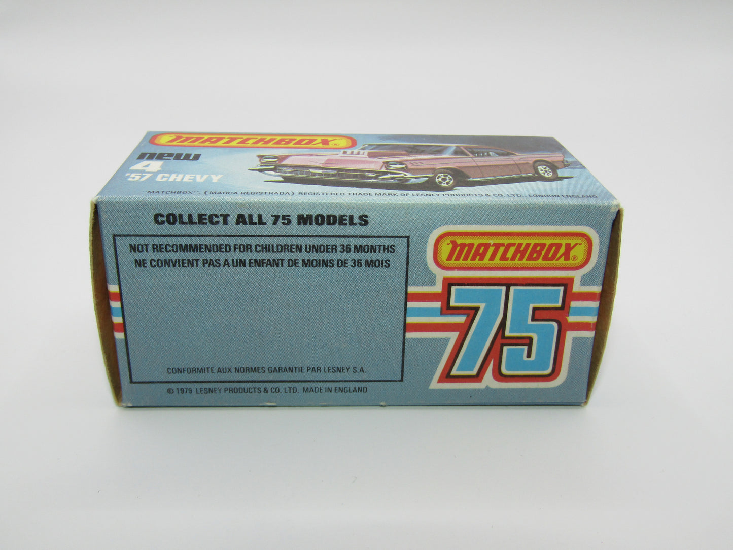 Matchbox Superfast 4D '57 Chevy Light Metallic Pink
